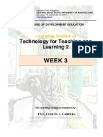 Learning Resources Week 3 Lesson 2 BEED