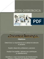 Prof. Covarrubias Conciencia Quirurgica
