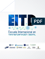 Convocatoria Escuela Internacional Transformación Digital (EITD) 2021def