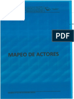 Mapeo de Actores