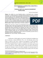 A Cantiga Afrodescendente Na Literatura Amazônica Modernista1