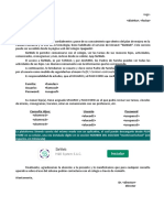 Plantilla - Carta - Intranet - Sieweb - Montessori School