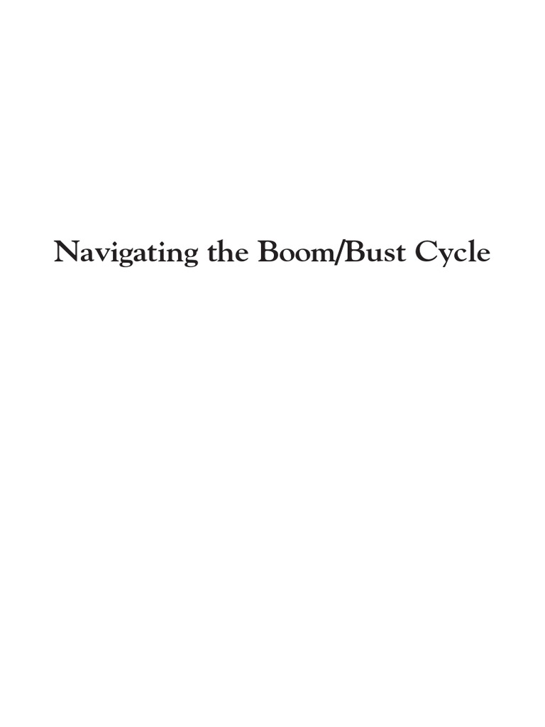 Navigating The Boom/Bust Cycle: An Entrepreneur's Survival Guide | PDF ...