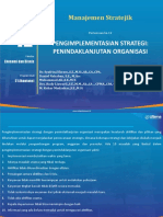 PowerPoint Modul 12. Implementasi Strategi - Organization for Action