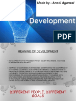 Economics PPT on Development