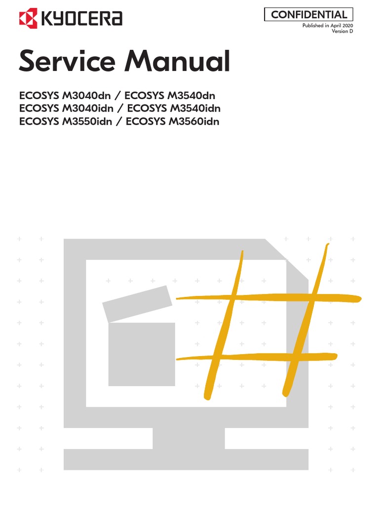 M3040idn Service Manual | PDF | Photocopier | Electrical Connector