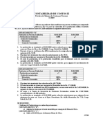 Contabilidad de costos II - Ejercicios de sistemas de costeo por procesos