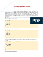 Jump Threading Optimization