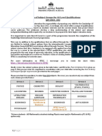 Igcse 9 1 Grading Factsheet, PDF, Qualifications
