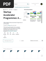 Startup Accelerator Programmes - A Practice Guide - PDF - Startup Company - Small Business & Entrepreneurs