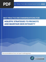 Best Practice Recommendations For Holistic Strategies To Promote and Maintain Skin Integrity