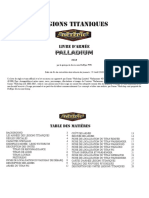 Codex Légions Titaniques Palladium v1.0