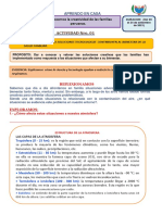 FICHA DE TRABAJO 2° Del 20 - AL 24 - 09 - 2021