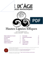 Hautes Lignées Elfiques