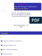 Optimal Filtering With Aerospace Applications: Section 2.3: Set Theory