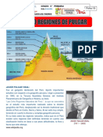 Ficha 19 - Geografia - 6° Prim - Las 8 Regiones de Javier Pulgar Vidal