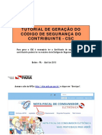 Tutorial Da Criacao Do CSC