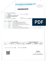 Statement of Grades: Wishwakarma Technology