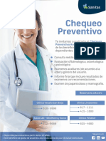 Chequeo Preventivo - Prestadores