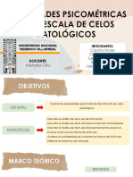 Propiedades psicométricas de la Escala de Celos Patológicos