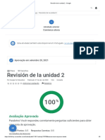 Revisión de La Unidad 2 Google