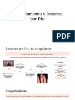 Congelamiento y Lesiones Por Frío