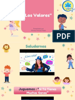 Material Virtual Sobre El Taller de Los Valores para Niños