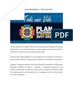 Foro Plan Nacional de Desarrollo