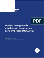 Modelo de Vigilancia y Aplicación de Pruebas para Empresas (MOVAPE)