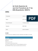 Nulidad de Acto Juridico Sentencia Titulo Preliminar Cod - Civil