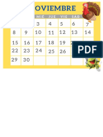 Calendario Acuarela Floral Fondo Colección (1)
