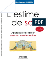 Estime de Soi, L' Marie Joseph Chalvin