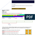 Comprobando Mi Aprendizaje - 1 SE