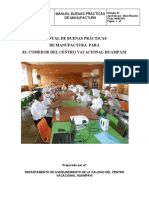Manual de Buenas Prácticas Del Manufactura Del Comedor de Huampani 12.05.12