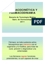 Farmacocinética y Farmacodinamia 1 Parte