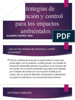 Estrategias para La Prevención y Control de Los