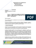 Exposicion de Motivos Proyecto de Acuerdo Nuevo Estatuto Tributario Del Municipio de Manta