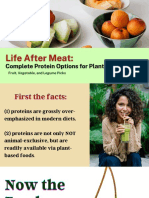 Life After Meat - Complete Protein Options For Plant-Based Diets