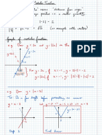 Sketching Modulus Functions Lesson Notes