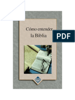 Cómo Entender La Biblia