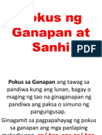 Pokus NG Ganapan at Sanhi