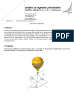 Equilibrio de La Partícula en Tres Dimensiones (ESTA+)