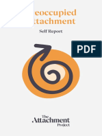 Preoccupied Attachment: Self Report