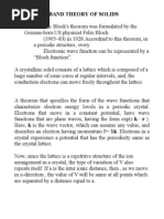 Download Bloch Theorem by Sruthi Shiney SN52677235 doc pdf