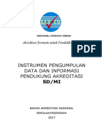 Instrumen Pengumpul Data Dan Informasi Pendukung Akreditasi