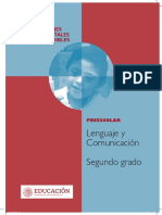 Lenguaje y Comunicación Segundo Grado: Aprendizajes Fundamentales Imprescindibles