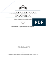 Makalah Sejarah Indonesia Yusuf Hidayatullah