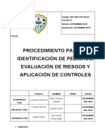 003 - Cep-Nsp-Sst-Pr-003 - Procedimiento para Identificación de Peligros e Identificación de Riesgos Iper