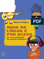 Resumo Nada Lingua Acaso Pedagogia Variacao Linguistica Educacao Linguistica Livro 1 999b