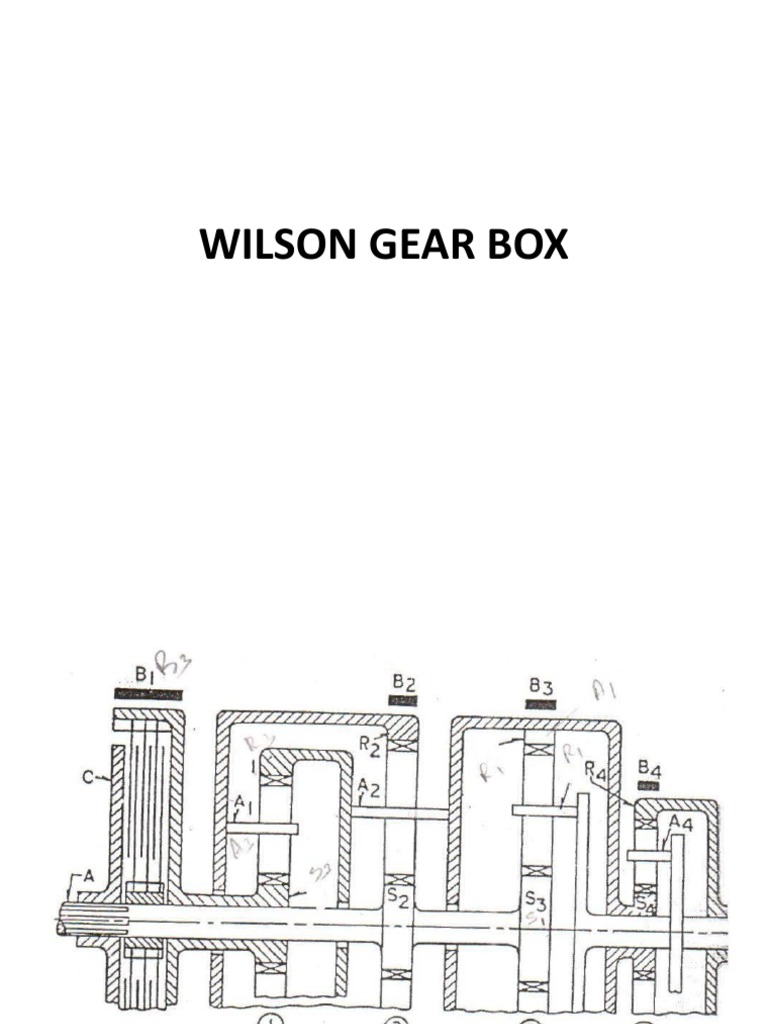 Wilson Preselector Gearbox Overview | PDF | Transmission (Mechanics ...